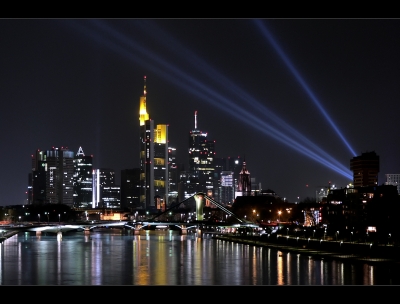 Luminale 2008 - Skyline Frankfurt