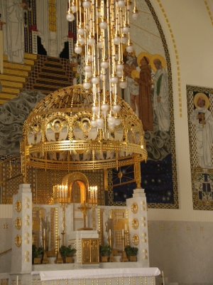 Otto Wagner Kirche Wien - Altar