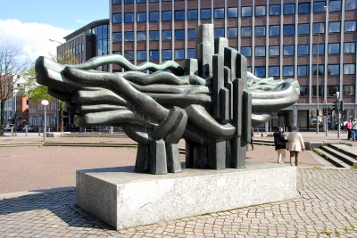 Skulptur Johannes-Brahms-Platz
