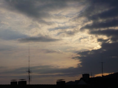 Wolkenstimmung in Oestrich Iserlohn