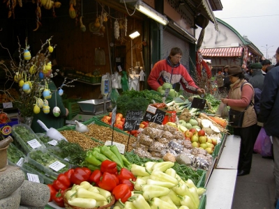 Marktszene Naschmarkt Wien