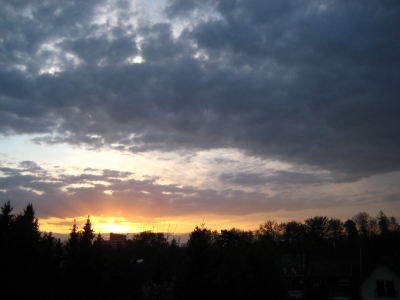 Sonnenuntergang über Troisdorf 2