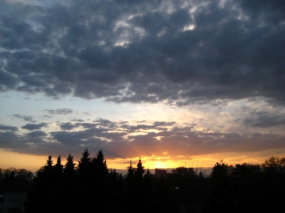 Sonnenuntergang über Troisdorf 4
