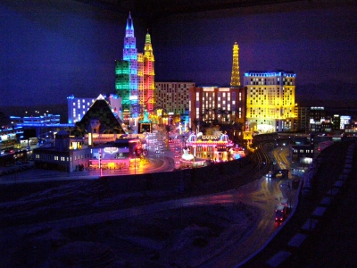 Las Vegas bei Nacht - nur etwas kleiner