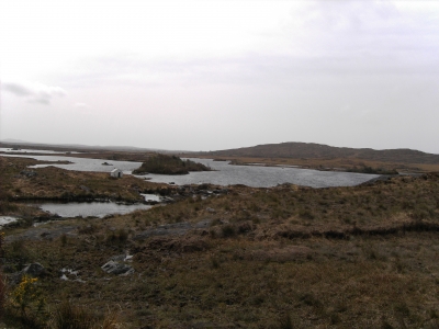 Blick ins Land - Connemara, Irland