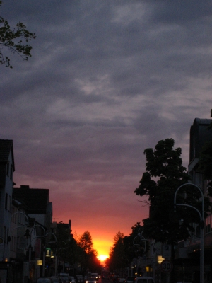 Sonnenuntergang über Troisdorf 13