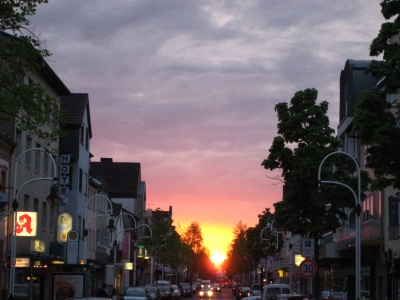 Sonnenuntergang über Troisdorf 15