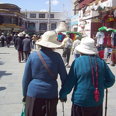 Frauen in Lhasa