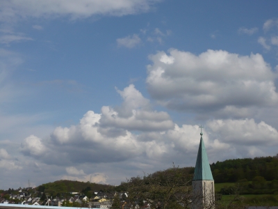 Wolkenstimmung in Oestrich Iserlohn