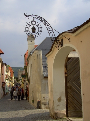 Fussgängerzone in Dürnstein