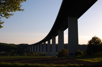 Die Ruhrtalbrücke bei Essen