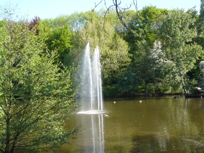 Wasserspiele im Volksgarten Letmathe