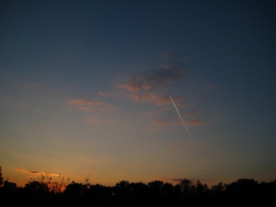 Sonnenuntergang über Troisdorf 23