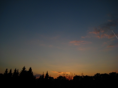 Sonnenuntergang über Troisdorf 24
