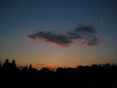 Sonnenuntergang über Troisdorf 25