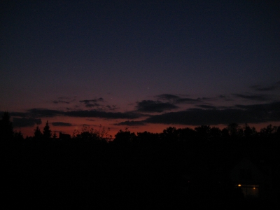Sonnenuntergang über Troisdorf 29