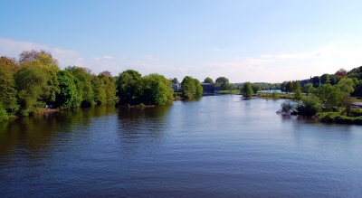 Die Ruhr bei Mülheim