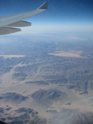 Luftaufnahme Wüste