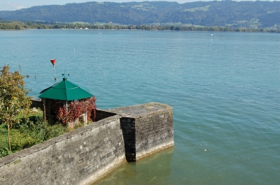 Entlang der Lindauer Altstadt-Seepromenade