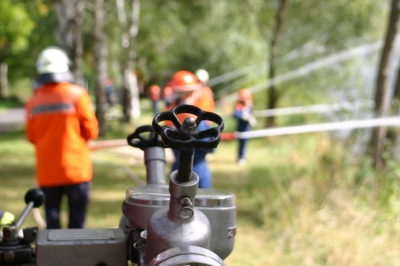 Jugendfeuerwehr bei der Arbeit