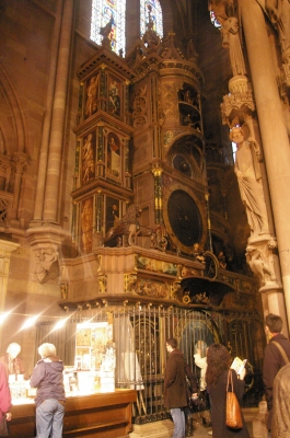 Astronomische Uhr im Münster von Straßburg