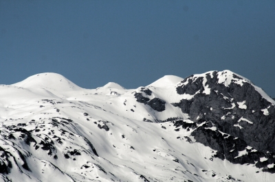 Schneebedeckte Gipfel
