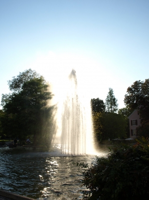 Brunnen in Baden-Baden Augustaplatz6