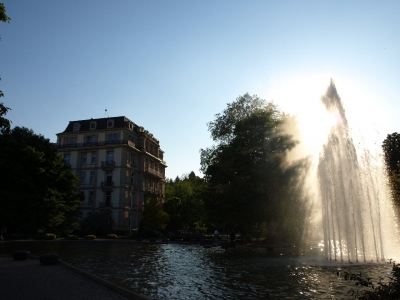 Brunnen in Baden-Baden Augustaplatz5