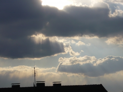 Wolkenstimmung in Oestrich Iserlohn