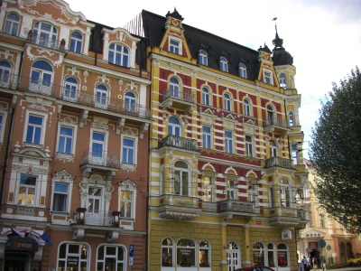 Fassade in Marienbad