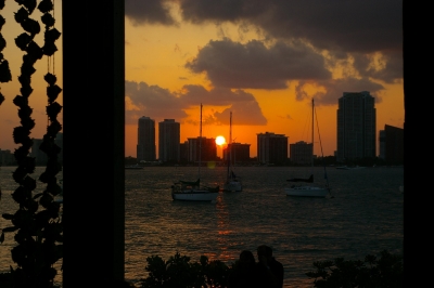 Sundown in Miami