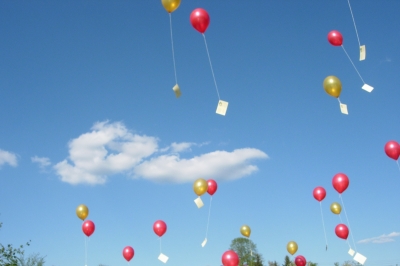 Luftballonstart