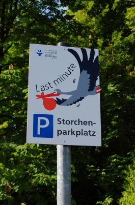 Der Storchenparkplatz - Last minute