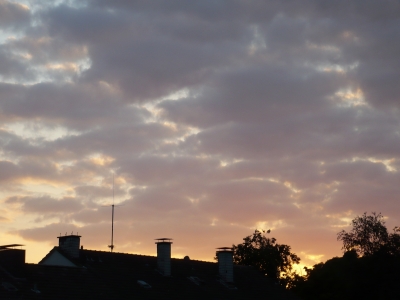 Wolkenstimmung in Oestrich Iserlohn