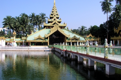 Pagode in Rangun