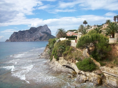 Steilküste bei Calpe (Calp) Spanien