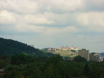 Blick auf die Festung Marienberg