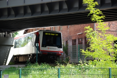 U-Bahnkreuzung an der Kunhardtstrasse