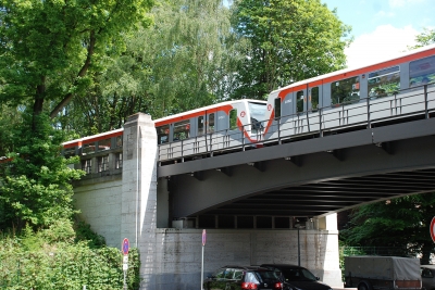 U-Bahnbrücke Heilwigstrasse