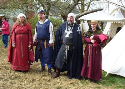 Ritterfest in unserem Dorf 2008