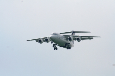 Anflug zur Landung