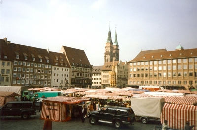 Markttag in Nürnberg