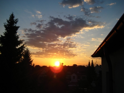 Sonnenaufgang über Troisdorf 1