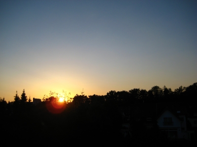 Sonnenuntergang über Troisdorf 35