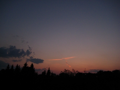 Sonnenuntergang über Troisdorf 49
