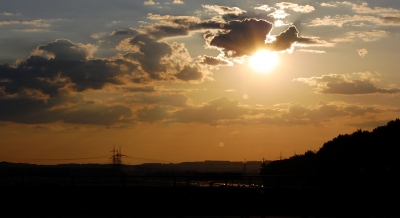 Abendstimmung bei Düren