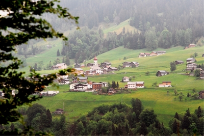 Bergdorf in Tirol