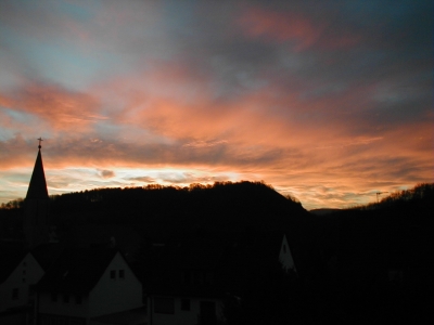 Wolkenstimmung in Oestrich Iserlohn