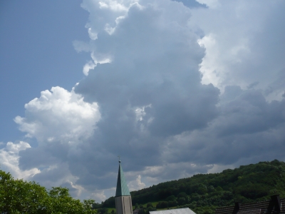 Wolkenstimmung in Oestrich Iserlohn