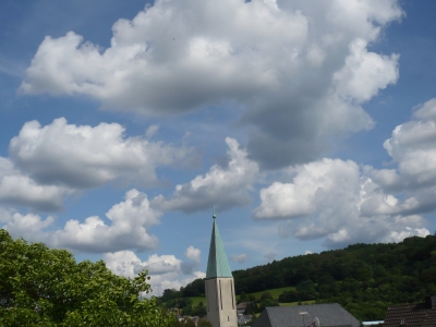 Wolkenstimmung in Oestrich Iserlohn